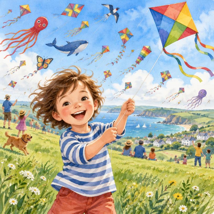 The Kite That Kept Going cover illustration