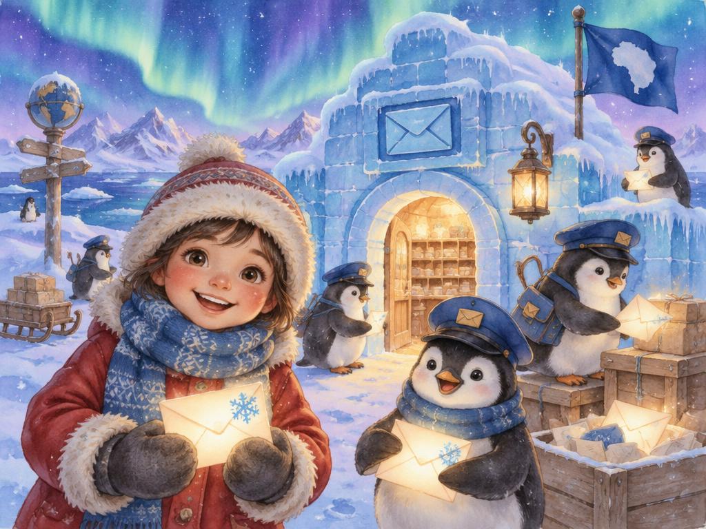 The Penguin Post Office cover illustration