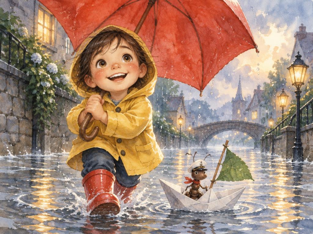 The Umbrella That Sailed cover illustration