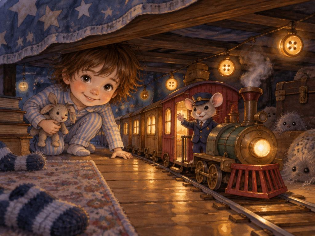 The Under-the-Bed Express cover illustration